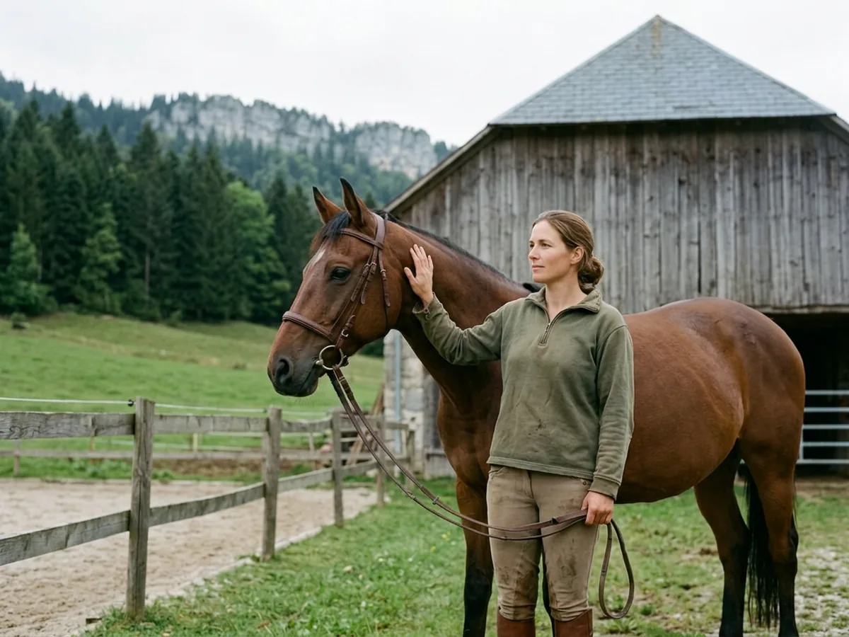 Cours d'équitation à Scientrier, Haute-Savoie
