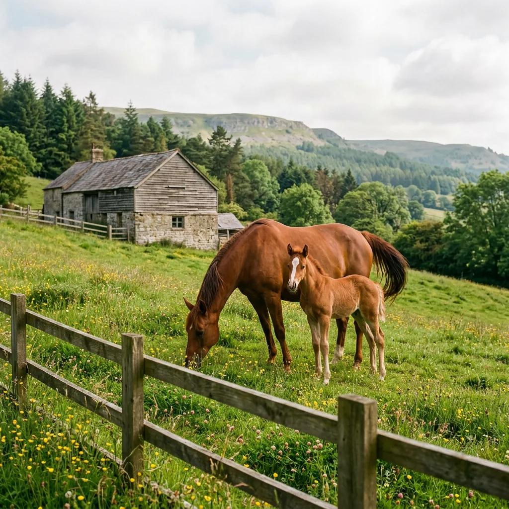 Élevage de chevaux, Haras de Bossy, Scientrier