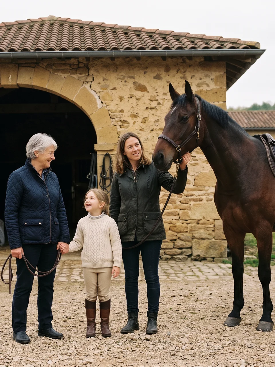 L'équipe, Haras de Bossy, centre équestre à Scientrier